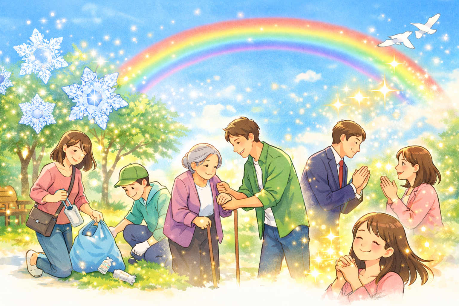 徳を積むと運が良くなる