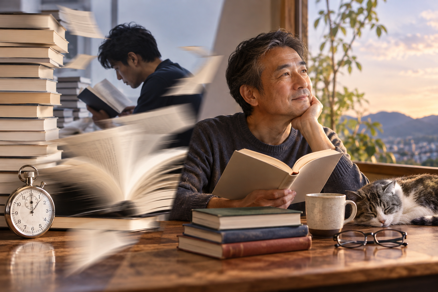 速読からゆっくり読む読書へ